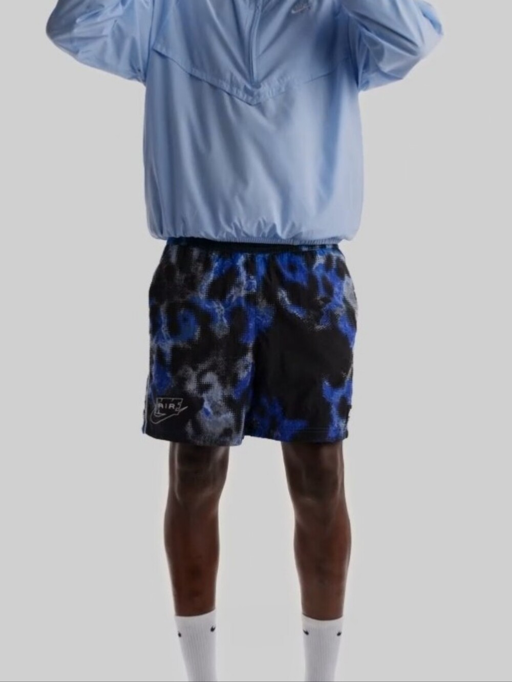 Nike Blue & Black Men's Athletic Shorts and Shirt